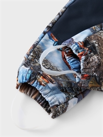 NAME IT Softshell Dragt Alfa Celestial Blue